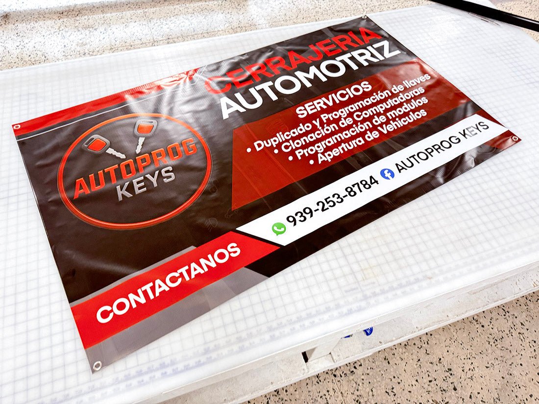 Banner Full Color - CTM Printing Solutions Venta de Stickers / Labels Puerto Rico