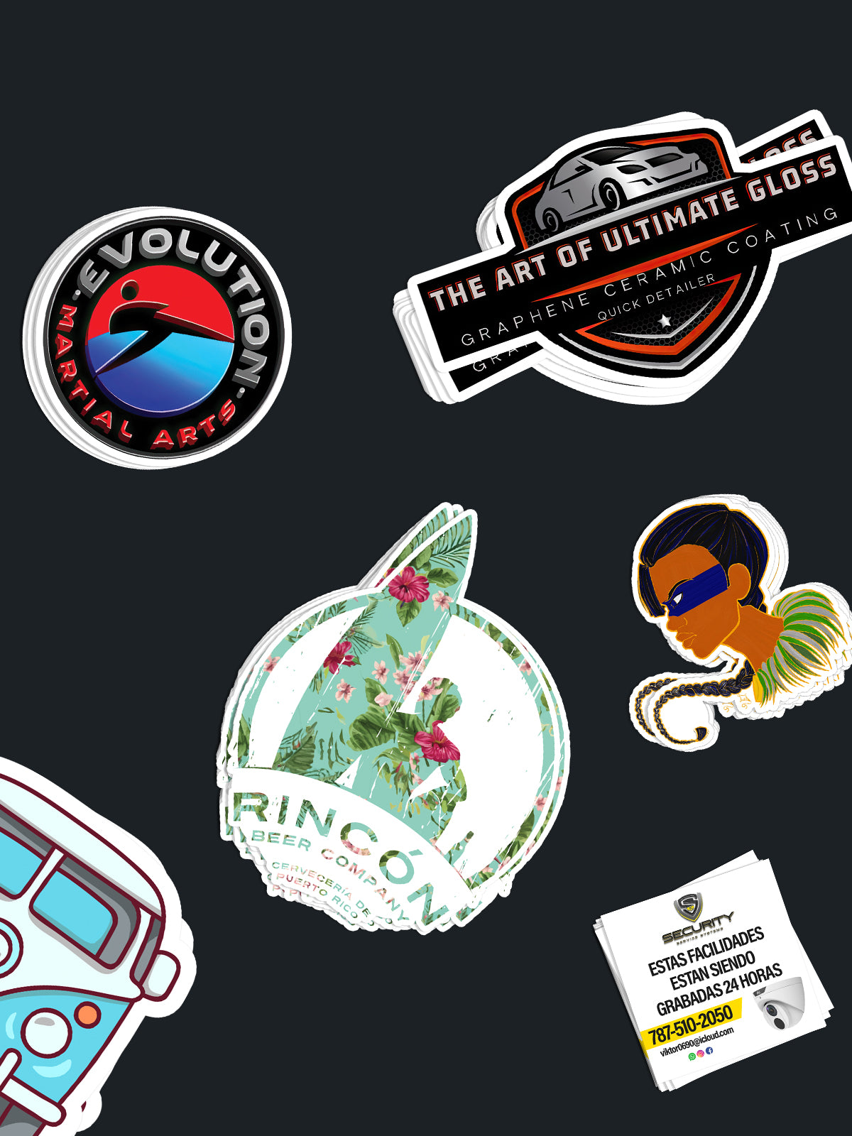 Venta de Stickers y Labels en Puerto Rico