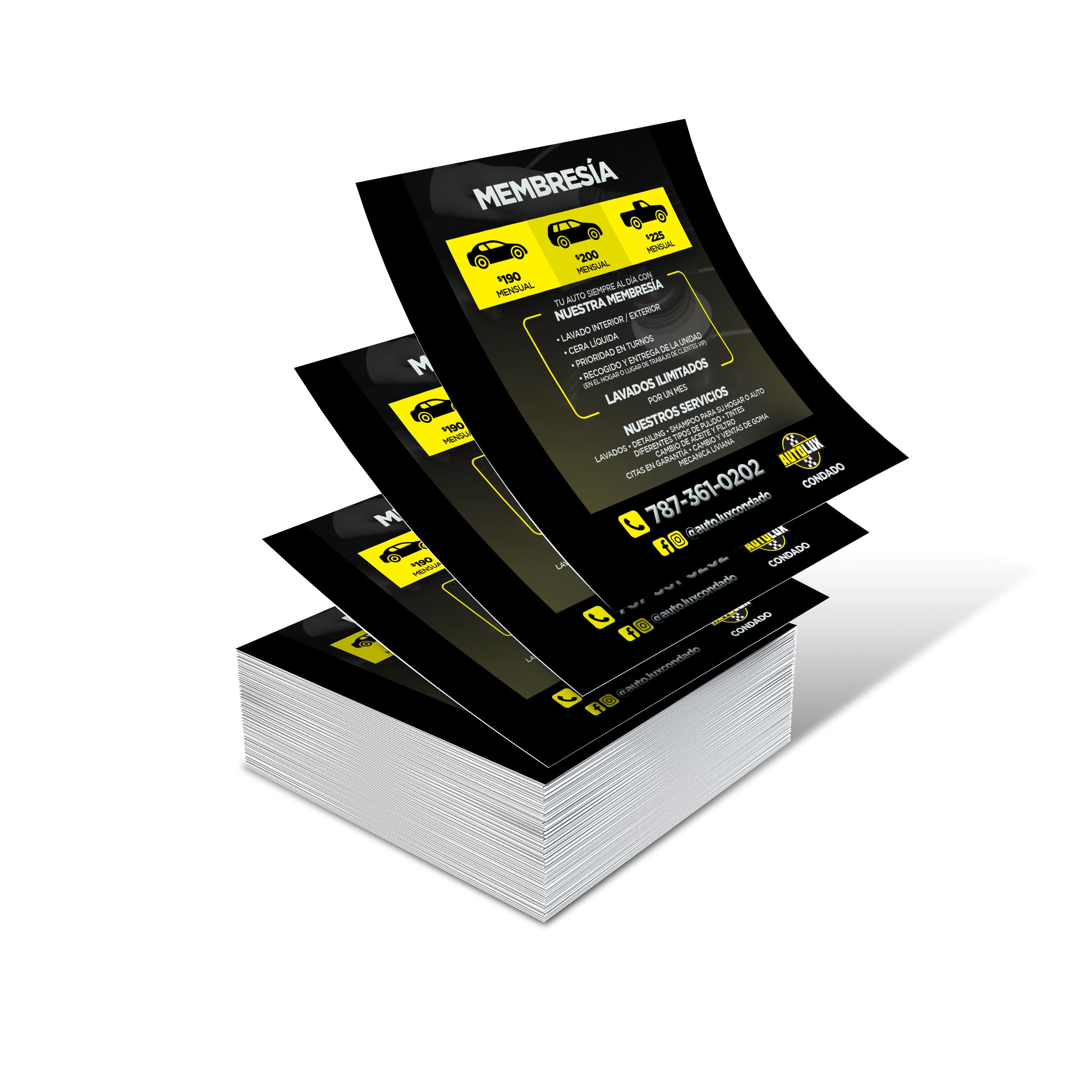Flyers 4" x 6" Full Color (Cartón / 1 Lado) - CTM Printing Solutions Venta de Stickers / Labels Puerto Rico
