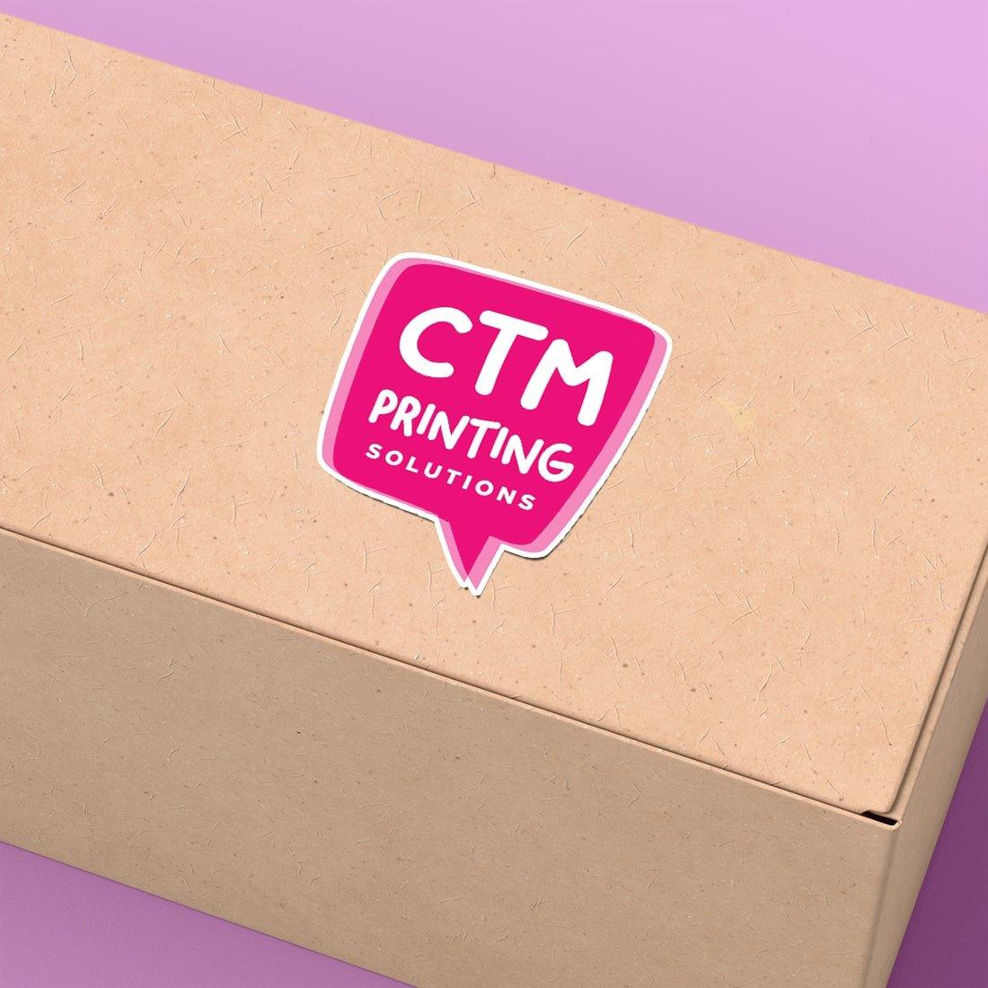 Stickers Custom Cut (Económicos) - CTM Printing Solutions Venta de Stickers / Labels Puerto Rico